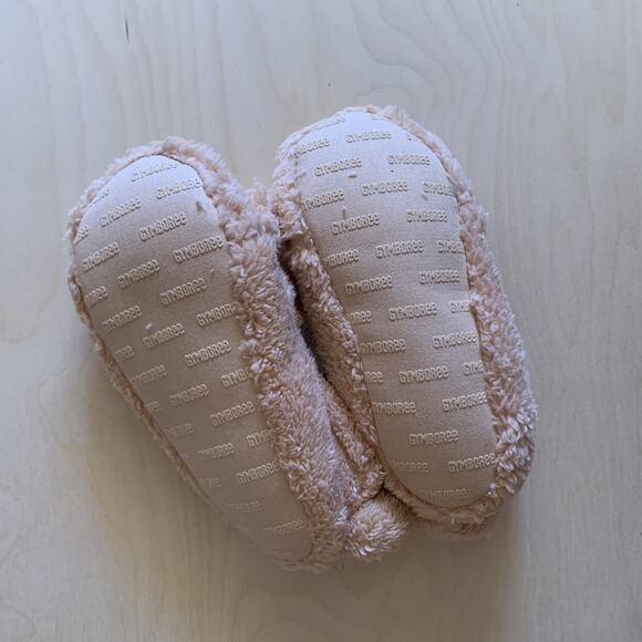 Gymboree NEW Pink Animal Critter Fuzzy Slippers - Medium - Picture 4 of 5